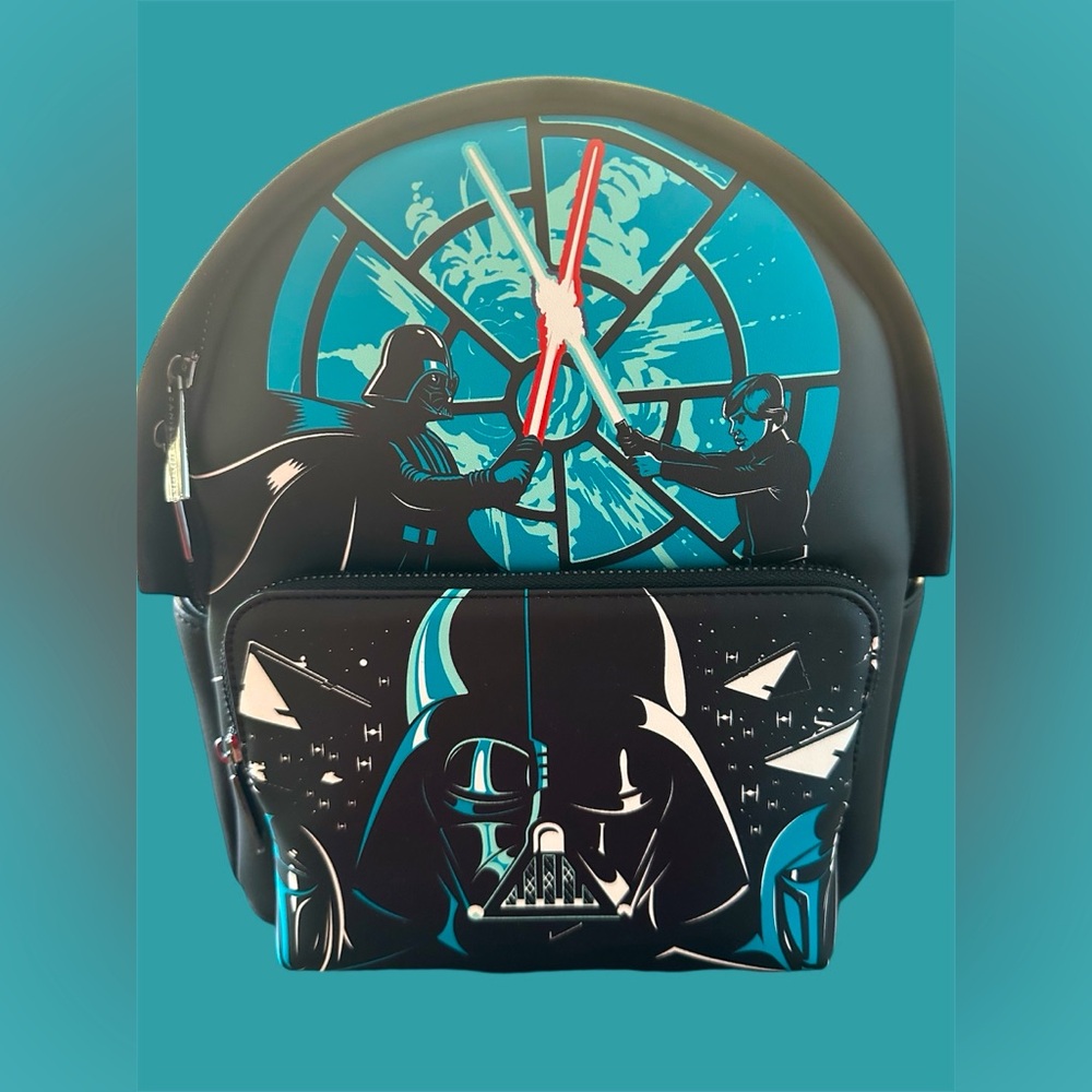 Danielle Nicole Star Wars Last Duel-Darth Vader & Luke Skywalker Mini Backpack